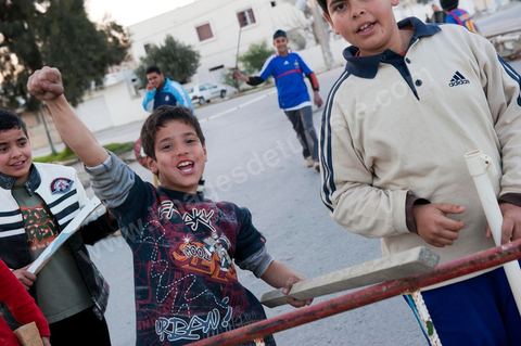 The people remain vigilant and are protecting themselves. Checkpoints and surveillance measures have been set up by citizens in collaboration with the armed forces in every neighborhood of Tunis. Here in the working-class neighborhoods of Megrine Chaker in the southern suburbs of Tunis