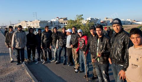 The people remain vigilant and are protecting themselves. Checkpoints and surveillance measures have been set up by citizens in collaboration with the armed forces in every neighborhood of Tunis. Here in the working-class neighborhoods of Megrine Chaker in the southern suburbs of Tunis
