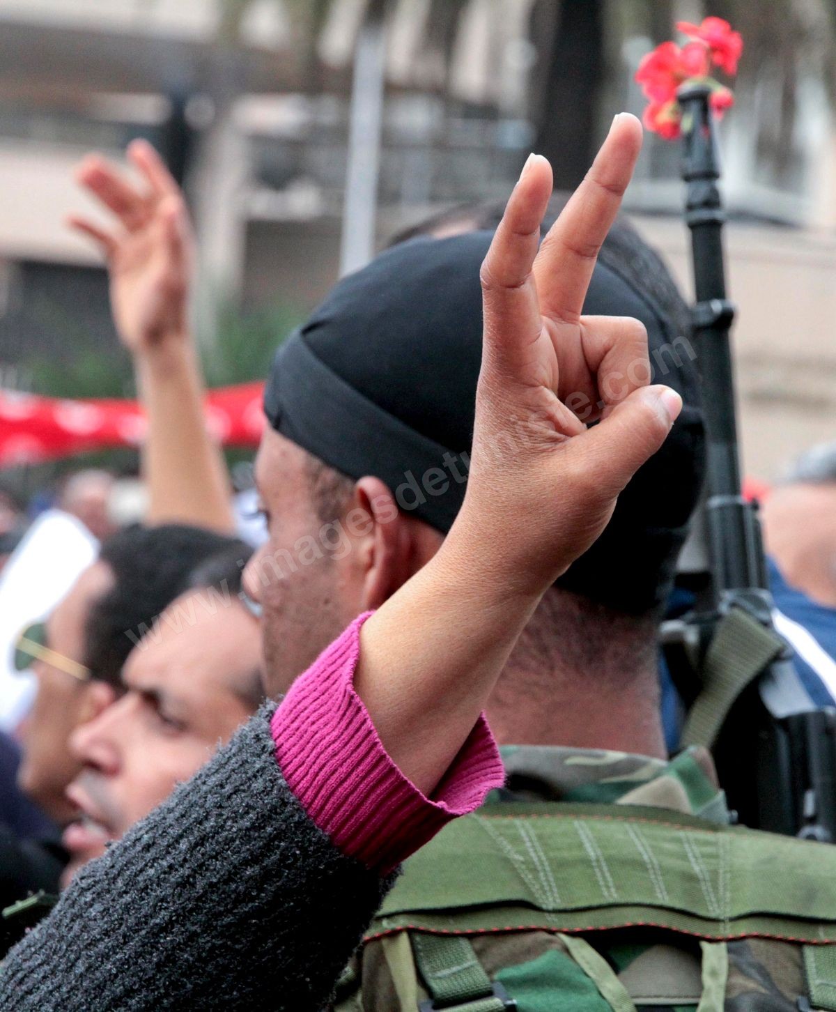 L01-450 Manif du 20 janvier devant RCD