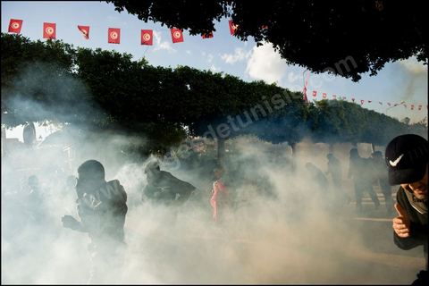 Police forces launched a final assault to clear the Kasbah on January 28, 2011.
