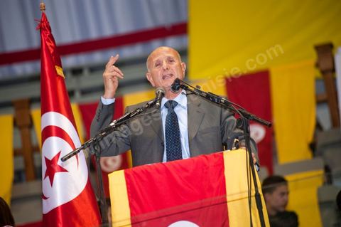 29 janvier : discours de Ahmed Nejib Chebbi au premier grand meeting politique du PDP (Parti Démocrates progressistes) depuis le départ de Ben Ali à la grande salle des sports "la coupole" d'El Menzah en présence du rappeur El Général, de la maman de Bouaziz et du leader du parti pour les prochaines élections présidentielles Ahmed Nejib Chebbi, actuel ministre du développement régional et local dasn le gouvernement de transition.