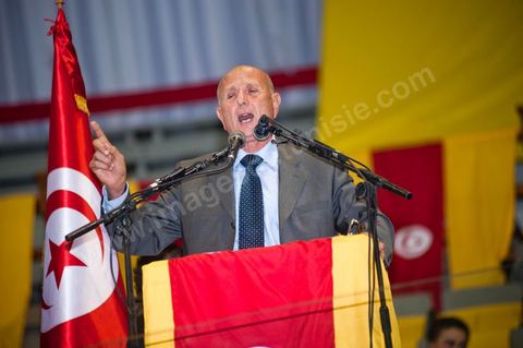 29 janvier : discours de Ahmed Nejib Chebbi au premier grand meeting politique du PDP (Parti Démocrates progressistes) depuis le départ de Ben Ali à la grande salle des sports "la coupole" d'El Menzah en présence du rappeur El Général, de la maman de Bouaziz et du leader du parti pour les prochaines élections présidentielles Ahmed Nejib Chebbi, actuel ministre du développement régional et local dasn le gouvernement de transition.