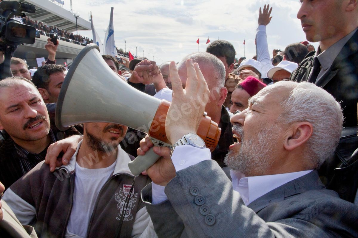 L03-100 Arrivée de Rached Ghannouchi