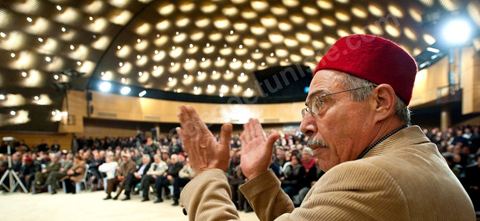February 5: First major political rally of the Democratic Forum for Labor and Freedoms (FDTL) at the Tunis Convention Center. One of the founding members and Secretary General of the FDTL is Dr. Mustapha Ben Jaafar, a former founding member of the Movement of Socialist Democrats (MDS). Founder and former Secretary-General of the Union of University Hospital Physicians, affiliated with the General Union of Tunisian Workers (UGTT); Former vice president of the Tunisian League for Human Rights (LTDH), he is also a founding member of the National Council for Freedoms in Tunisia (CNLT).