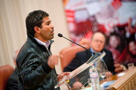 February 5: First major political rally of the Democratic Forum for Labor and Freedoms (FDTL) at the Tunis Convention Center. One of the founding members and Secretary General of the FDTL is Dr. Mustapha Ben Jaafar, a former founding member of the Movement of Socialist Democrats (MDS). Founder and former Secretary-General of the Union of University Hospital Physicians, affiliated with the General Union of Tunisian Workers (UGTT); Former vice president of the Tunisian League for Human Rights (LTDH), he is also a founding member of the National Council for Freedoms in Tunisia (CNLT).