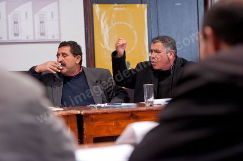 March 12, 2011: Meeting of the Administrative Committee of the National Secondary Education Union, chaired by Mr. Mouldi Jendoubi. Held at the UGTT (Tunisian General Labor Union) headquarters, located at Place Mohamed Ali in Tunis.