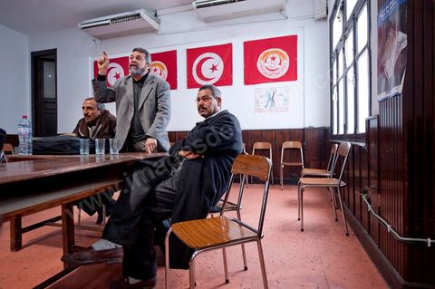 March 12, 2011: Meeting of the Administrative Committee of the National Secondary Education Union, chaired by Mr. Mouldi Jendoubi. Held at the UGTT (Tunisian General Labor Union) headquarters, located at Place Mohamed Ali in Tunis.
