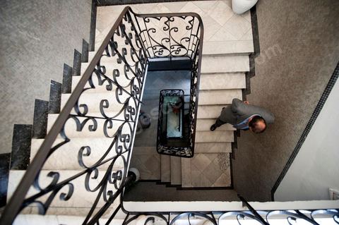 12 mars 2011 : Au coeur de l'UGTT (Union Générale Tunisienne du Travail), siège historique de la Place Mohamed Ali à Tunis.