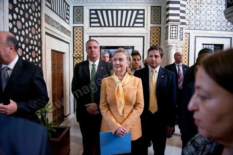 Visit by U.S. Secretary of State Hillary Clinton to the Prime Minister's Office in Tunis 