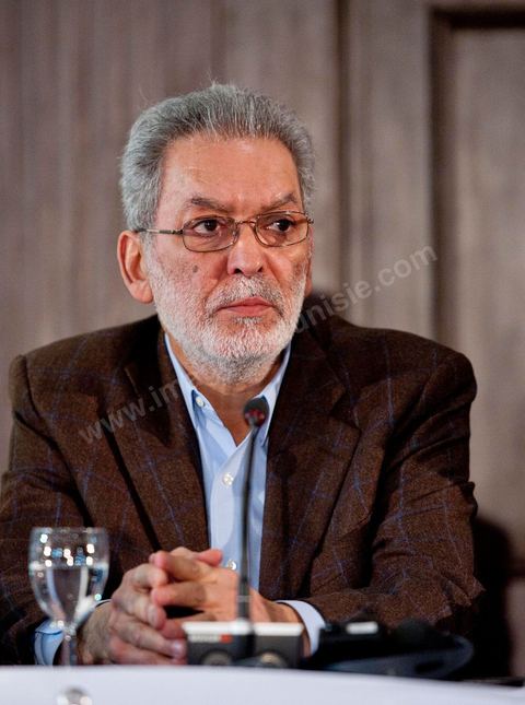 M. Kamel Jendoubi, président du Réseau Euro-méditerranéen des droits de l'Homme au Séminaire organisé en Tunisie par la FIDH, Fédération Internationnale des ligues des Droits de l'Homme, sur la transition démocratique en Tunisie. les 17 au 19 mars 2011.