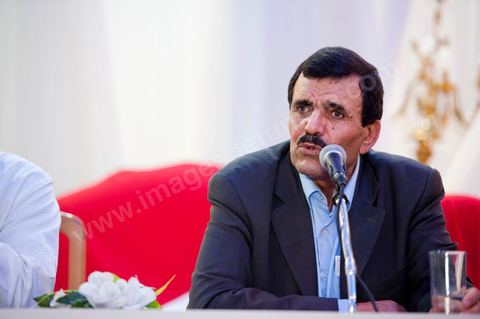 23 avril 2011 : Pendant l'intervention de Ali Lariedh au Meeting d'Ennahdha dans une salle des fêtes du Kram organisé par la section locale du Kram du parti. Meeting avec la présence et l'intervention de Ali Lariedh, Président du Bureau Executif du parti Ennahdha