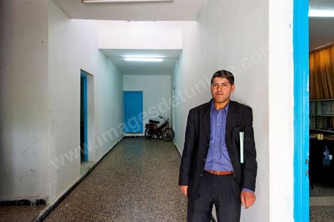 May 18, 2011: The Sidi Bouzid Municipal Police Station and its chief, the station where Fadia Hamdi worked—the police officer who confiscated Mohamed Bouazizi’s fruit and vegetables on December 17, 2010, triggering his self-immolation and the protests that would ultimately lead to the fall of the Ben Ali regime.
