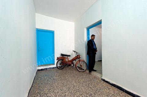 May 18, 2011: The Sidi Bouzid Municipal Police Station and its chief, the station where Fadia Hamdi worked—the police officer who confiscated Mohamed Bouazizi’s fruit and vegetables on December 17, 2010, triggering his self-immolation and the protests that would ultimately lead to the fall of the Ben Ali regime.