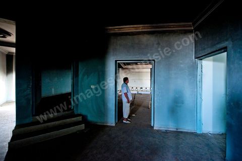 The UGGT headquarters was the first building to be set on fire during the clashes that took place from June 3 to 5, 2011, in the city of Metlaoui