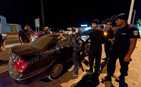 Interpellation dans la zone touristique de Djerba durant une patrouille de police de nuit