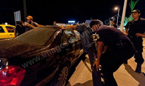 Interpellation dans la zone touristique de Djerba durant une patrouille de police de nuit