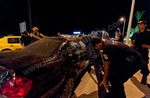 Interpellation dans la zone touristique de Djerba durant une patrouille de police de nuit