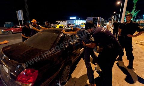 Interpellation dans la zone touristique de Djerba durant une patrouille de police de nuit