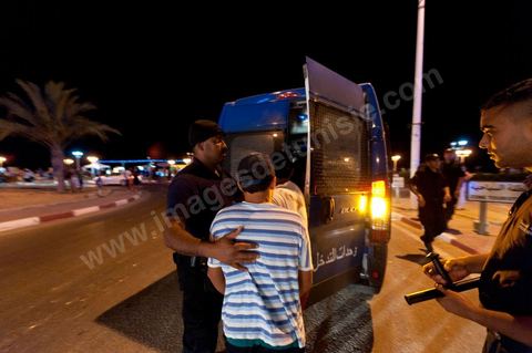 Interpellation dans la zone touristique de Djerba durant une patrouille de police de nuit