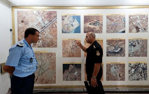Operations room at the Medenine police station, with Commander Hatem Zargouni in charge of a large territory and nearly 400 officers