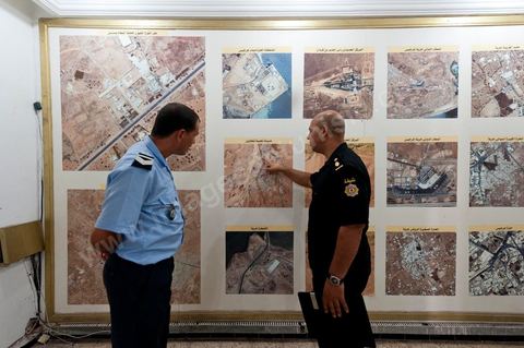 Operations room at the Medenine police station, with Commander Hatem Zargouni in charge of a large territory and nearly 400 officers
