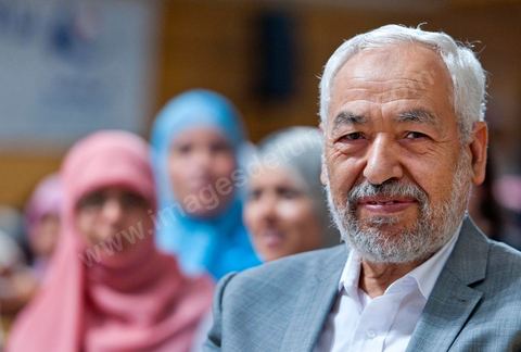 13 août 2011 : Rached Ghannouchi à la Commération par le parti Ennahda de la Fête de la Femme et du Code du Statut personnel tunisien au Palais des Congrés de Tunis, avec discours de Farida Laabidi, militante, de Rached Ghannouchi, fondateur et chef du parti Ennahda, ainsi que Psycho-M, rappeur fortement engagé dans ses propos islamistes. Rached Ghannouchi annonce la volonté de ne pas inscrire la polygamie dasn la prochaine élection, la Tunisie n'ayant pas les moyens pour cela ...