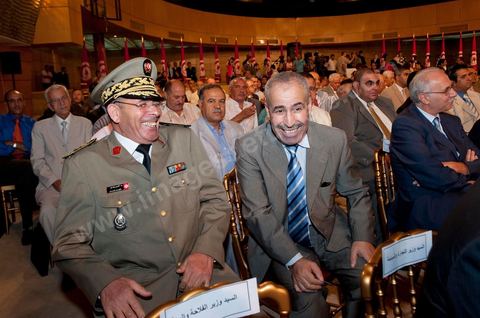 August 18: General Rachid Ammar, Chief of the Armed Forces, at the address by Tunisia’s interim Prime Minister, Mr. Béji Caïd Essebsi, at the Tunis Convention Center. Tunisian Prime Minister Béji Caïd Essebsi assured the nation on Thursday that his government was doing “the impossible” to successfully complete the transition and lead the country to elections, in an address to the nation delivered at the Tunis Convention Center.“We have done the impossible,” Mr. Caïd Essebsi declared in a 40-minute speech—delivered in the form of a plea—before some 250 political figures and representatives of civil society.“The government is fulfilling its responsibilities despite the difficulties,” added the prime minister, referring to a “very difficult” economic and social situation and affirming that he hears “the people’s demands.”“Our fundamental goal is to hold the election for the Constituent Assembly on October 23 and to organize a free and transparent vote. If we do not succeed, our government will have failed, and the revolution will have failed,” declared the prime minister, who is facing growing protests.Mr. Caïd Essebsi’s transitional government has been leading the country since late February, following the fall of President Zine el Abidine Ben Ali’s regime, which was ousted from power on January 14 by a popular uprising.