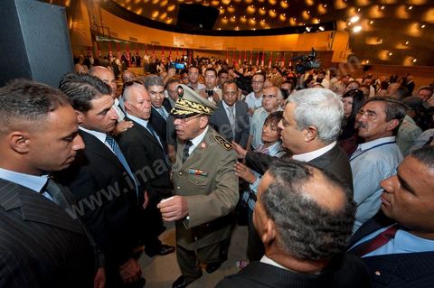 August 18: General Rachid Ammar, Chief of the Armed Forces, at the address by Tunisia’s interim Prime Minister, Mr. Béji Caïd Essebsi, at the Tunis Convention Center. Tunisian Prime Minister Béji Caïd Essebsi assured the nation on Thursday that his government was doing “the impossible” to successfully complete the transition and lead the country to elections, in an address to the nation delivered at the Tunis Convention Center.“We have done the impossible,” Mr. Caïd Essebsi declared in a 40-minute speech—delivered in the form of a plea—before some 250 political figures and representatives of civil society.“The government is fulfilling its responsibilities despite the difficulties,” added the prime minister, referring to a “very difficult” economic and social situation and affirming that he hears “the people’s demands.”“Our fundamental goal is to hold the election for the Constituent Assembly on October 23 and to organize a free and transparent vote. If we do not succeed, our government will have failed, and the revolution will have failed,” declared the prime minister, who is facing growing protests.Mr. Caïd Essebsi’s transitional government has been leading the country since late February, following the fall of President Zine el Abidine Ben Ali’s regime, which was ousted from power on January 14 by a popular uprising.