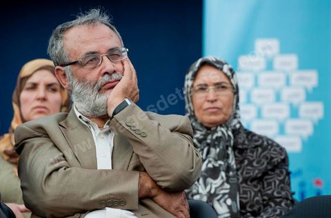 October 1, 2011, in Sidi Bouzid: A large rally organized by the Ennahdha Party to mark the first day of the campaign for the Constituent Assembly election on October 23. The Islamist Ennahdha Party chose Sidi Bouzid—the symbolic city of the revolution—as the site for its first campaign rally, attended by party leader Rached Ghannouchi, members of the party’s Executive Bureau, and several candidates from various regions across the country.