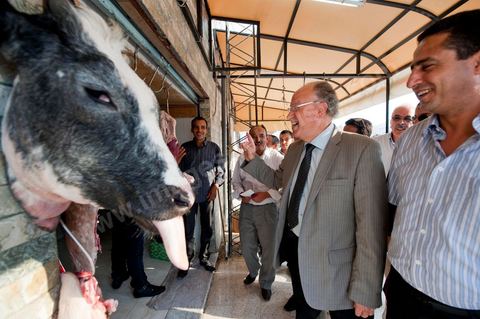 Mustapha Ben Jaafar en campagne à Bou Argoub au Cap Bon pour la liste Nabeul de Ettakatol, rencontres avec les citoyens