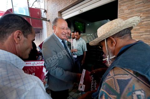 Mustapha Ben Jaafar campaigns in Grombalia, Cap Bon, for Ettakatol’s Nabeul slate; meets with citizens