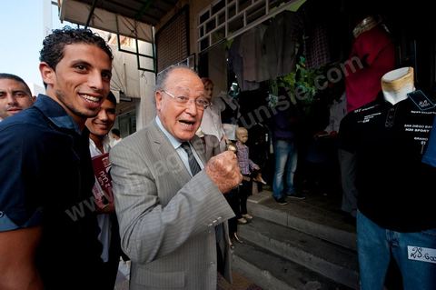 Mustapha Ben Jaafar campaigns in Grombalia, Cap Bon, for Ettakatol’s Nabeul slate; meets with citizens