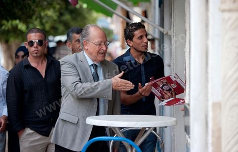 Mustapha Ben Jaafar campaigns in Grombalia, Cap Bon, for Ettakatol’s Nabeul slate; meets with citizens