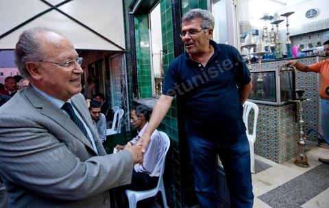 Mustapha Ben Jaafar campaigns in Menzel Bouzelfa on Cape Bon for Ettakatol’s Nabeul slate; meets with citizens