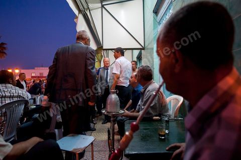 Mustapha Ben Jaafar campaigns in Menzel Bouzelfa on Cape Bon for Ettakatol’s Nabeul slate; meets with citizens
