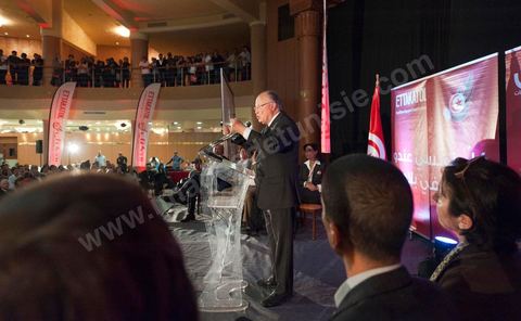16 octobre : meeting Ettakatol à Tunis avec Mustapha Ben Jaafar scerétaire général du Parti.