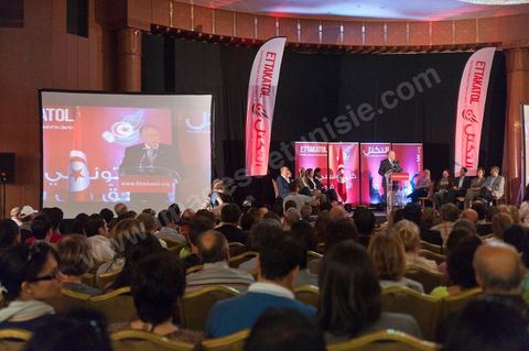 16 octobre : meeting Ettakatol à Tunis avec Mustapha Ben Jaafar scerétaire général du Parti.