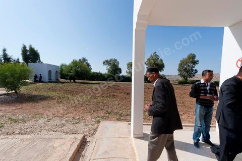 Bureau de vote à Ghenjana, un hameau sur la route entre le Kef et Jendouba