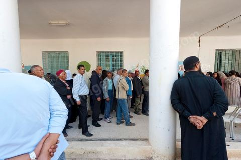 Bureau de vote au centre ville de Jendouba