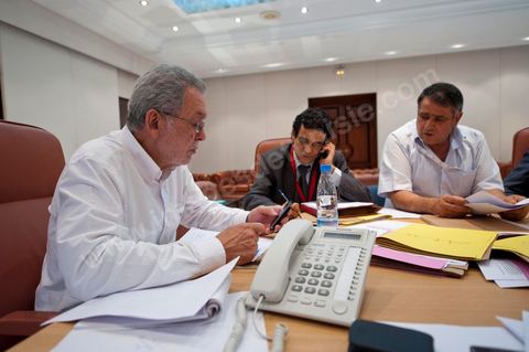 October 27: Meeting with Kamel Jendoubi, president of the ISIE, and members of the ISIE to discuss the final deliberations on the election results, just minutes before the decision to release the election results and disqualify several candidate lists.