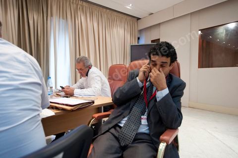 October 27: Meeting with Kamel Jendoubi, president of the ISIE, and members of the ISIE to discuss the final deliberations on the election results, just minutes before the decision to release the election results and disqualify several candidate lists.