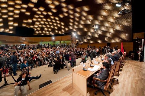 26 octobre : Conférence de Presse de l'ISIE proclamation des résultats partiels