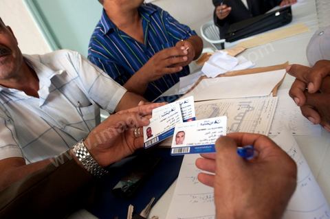 26 septembre 2011 : au siège du parti Ennahdha à Kasserine à quelques jours du lancement de la campagne électorale
