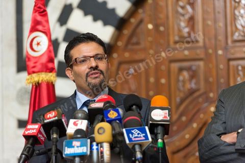 5 janvier : Conférence de presse avec M. Rafik Abdessalem, Ministre tunisien  des Affaires Etrangères et M. Alain Juppé, Ministre français des Affaires Etrangères lors de la Visite de M. Alain Juppé en Tunisie, 1ère visite offcieille occidentale depuis la mise en place du nouveau gouvernement tunisien issu des élections du 23 octobre.
