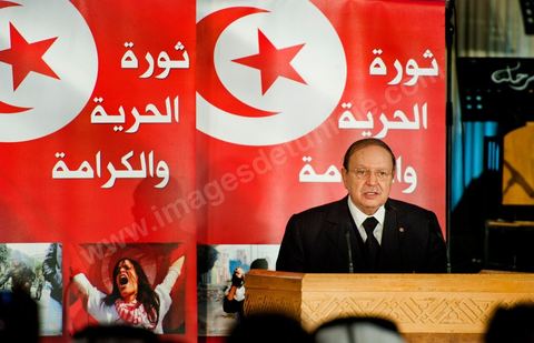 14 janvier 2012 : Discours de Abdelaziz Bouteflika, Président de l'Algérie pour les commémorations du 14 janvier au palais des congrès de Tunis. Commémoration à Tunis du premier anniversaire de la Révolution tunisienne, le 14 janvier étant la date de la fuite de l'ex Président vers l'Arabie Saoudide. 