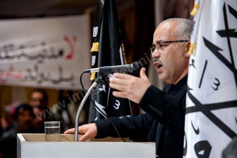 5 février 2011 : à Hammam Ghezaz près de Kelibia, meeting du parti non autorisé Hizb ut-Tahrir avec Ridha Belhadj, porte parole du parti. Toujours dans l’illégalité, Hizb ut-Tahrir, dont le visa a été refusé, persiste et signe en organisant un meeting avec un thème pour le moins osé « La laïcité, guerre contre l’Islam et les musulmans ».