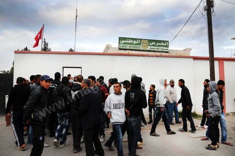 March 27: Roadblock in Gafsa over employment issues at CPG