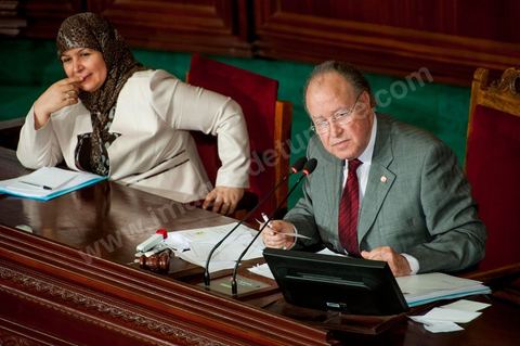 June 29: Mustapha Ben Jaafar (Ettakatol), president of the National Constituent Assembly (NCA), and Meherzia Laabidi (Ennahdha), first vice president, presided over the plenary session of the National Constituent Assembly, attended by Hamadi Jebali, head of government, and a large number of ministers. This plenary session was convened to hear the government’s statement on the case of the extradition of former Libyan Prime Minister Baghdadi Mahmoudi. 