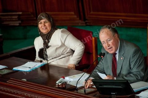 June 29: Mustapha Ben Jaafar (Ettakatol), president of the National Constituent Assembly (NCA), and Meherzia Laabidi (Ennahdha), first vice president, presided over the plenary session of the National Constituent Assembly, attended by Hamadi Jebali, head of government, and a large number of ministers. This plenary session was convened to hear the government’s statement on the case of the extradition of former Libyan Prime Minister Baghdadi Mahmoudi. 