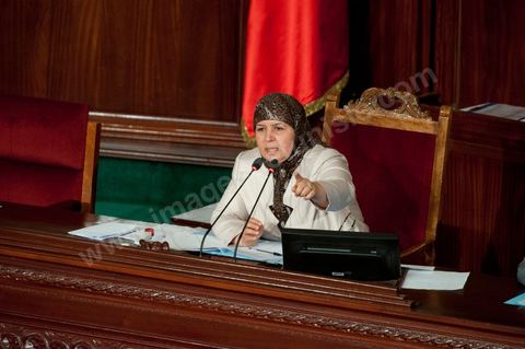 29 juin : Meherzia Laabidi (Mouvement Ennahdha), première vice-présidente de l'Assemblée Nationale Constituante à la séance plénière à l'Assemblée Nationale Constituante avec la présence de Hamadi Jebali, chef du gouvernement, et un grand nombre de ministres. Cette séance plénière a été convoqué pour entendre le gouvernement sur l'affaire de l'extradition de ex-premier ministre libyen Baghdadi Mahmoudi. 
